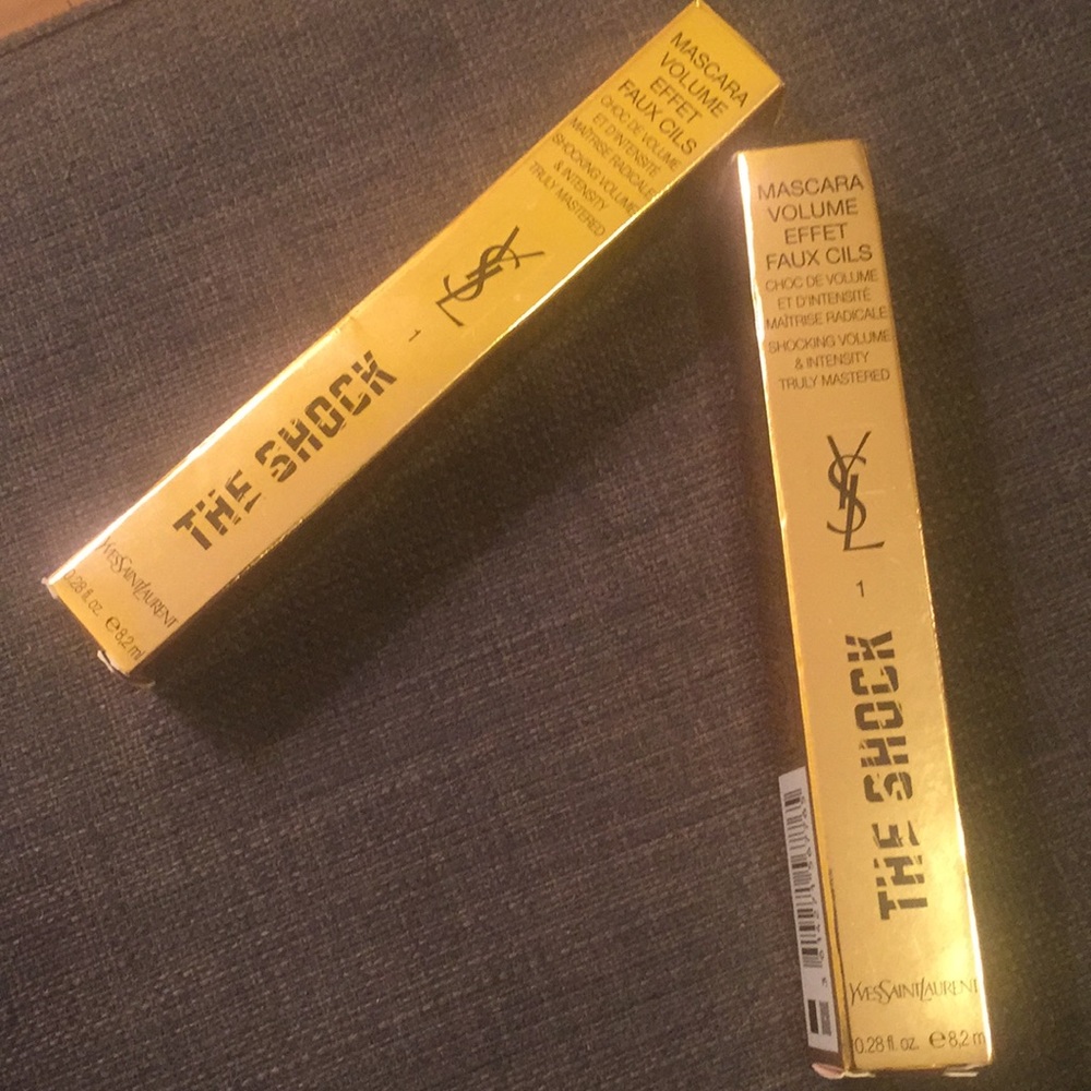 YSL THE SHOCK MASCARA VOLUME EFFET FAUX CILS X 2